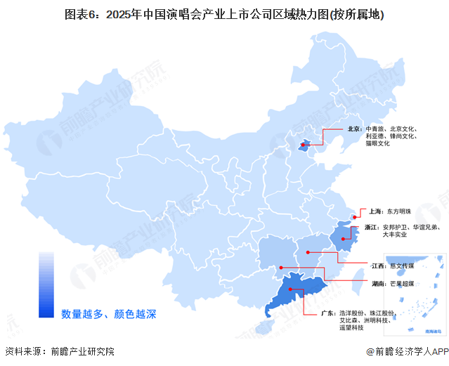 【最全】2025年演唱会行业上市公司全方位对比（附业务布局汇总、业绩对比、业务规划等）(图3)