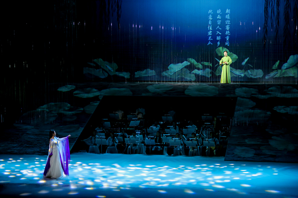 五一夜游盛宴：洹河灯光秀与无人机表演引爆安阳(图1)