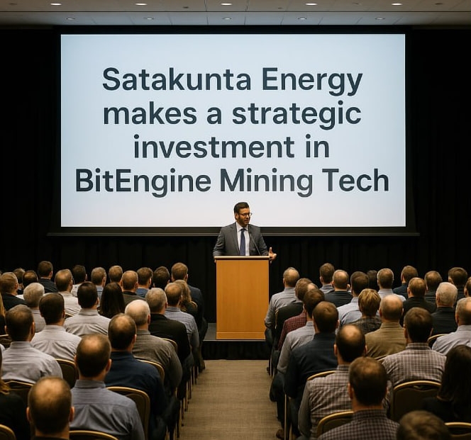 Satakunta Energy 欢迎 比特引擎（BitEngine Ming Tech） 战略投资携手推动比特币挖矿与绿色能源整合创新(图1)