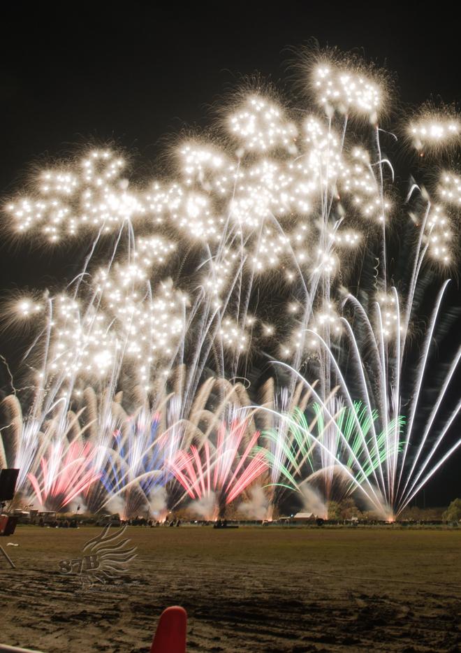 佰盛焰火创意编排点亮夜空精彩瞬间(图1)