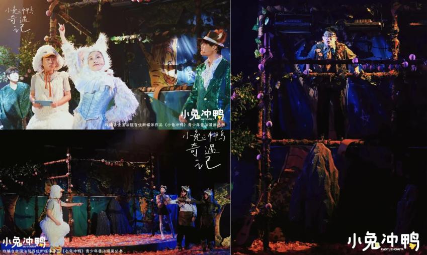 普法儿童舞台剧《小兔冲鸭奇遇记》在临沂正式首演(图6)